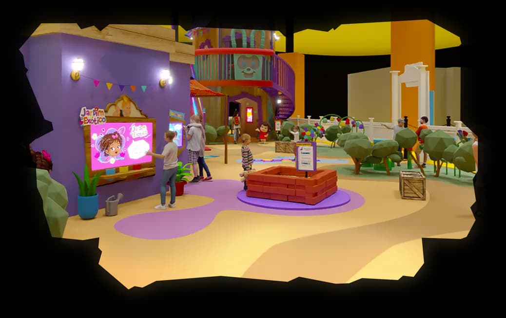 Parque da Mônica nova atração vamos brincar